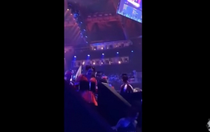Триумфатор Евровидения рухнула с лестницы: видео